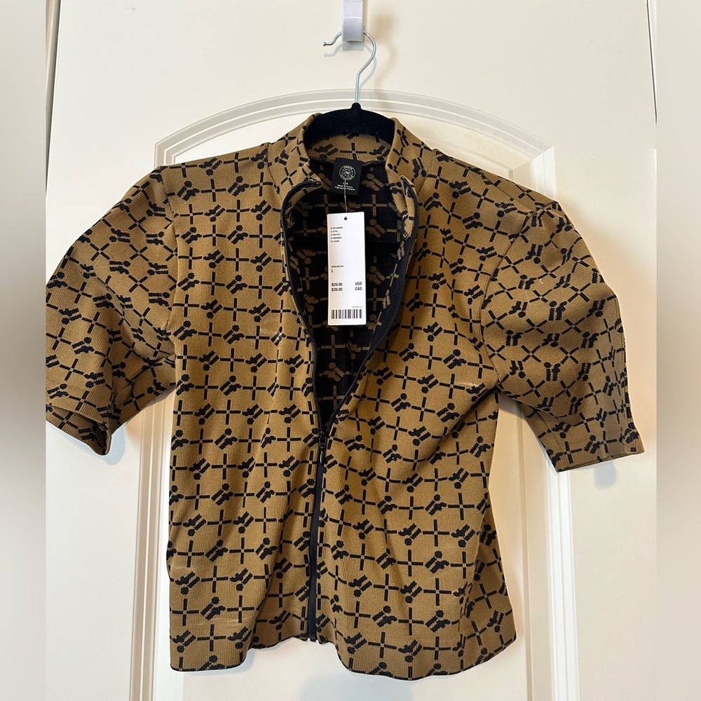 Urban Outfitters new with tags cropped zip up top